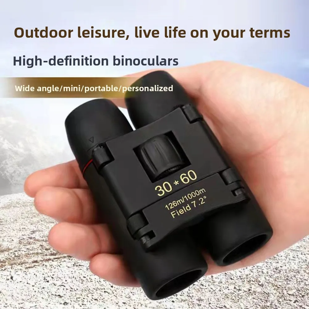 Binoculares HD con zoom y visión nocturna, portátiles e impermeables - imagen 2