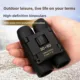 Binoculares HD con zoom y visión nocturna, portátiles e impermeables - imagen 2