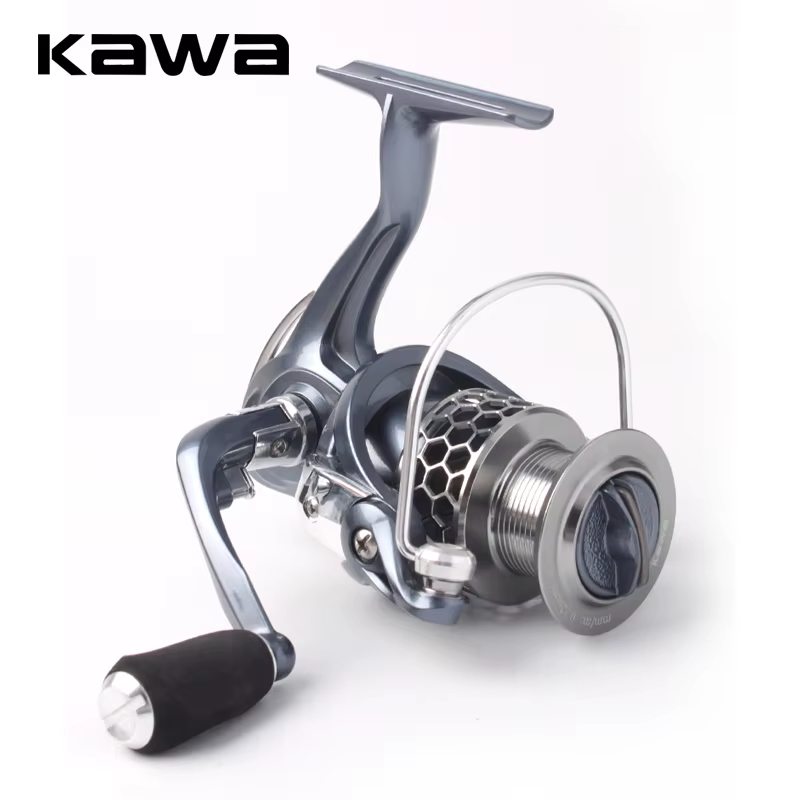 Kawa Carrete Spinning Hawk 9+1 - Cuerpo de grafito y rodamientos - imagen 4