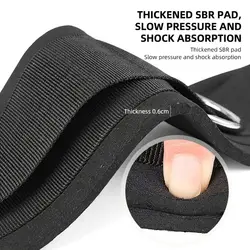 Cinturón de levantamiento ajustable con acolchado de neopreno