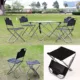 Silla de pesca plegable de aluminio y tela Oxford transpirable