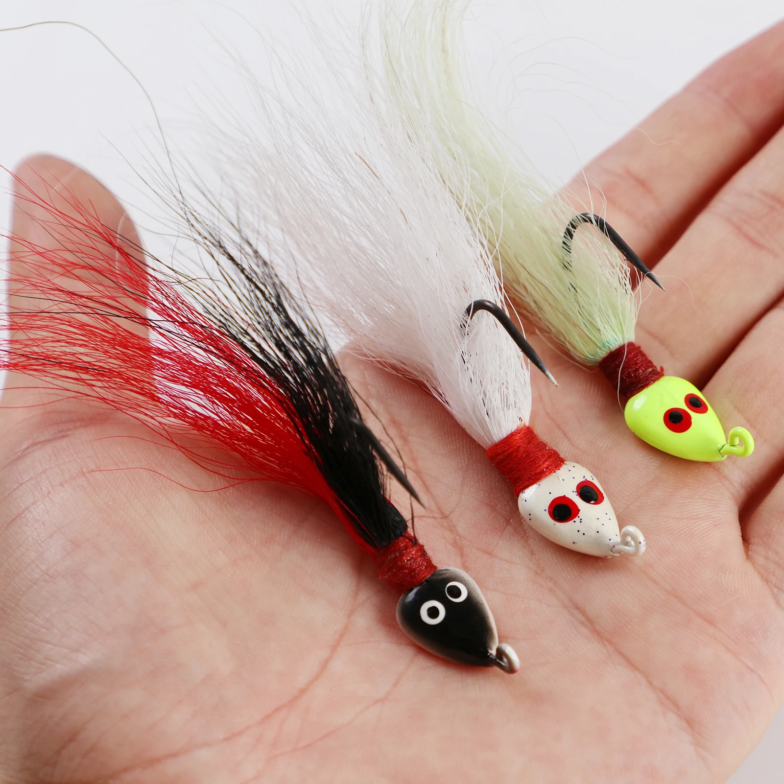 Ejemplo de señuelo artificial para jigging