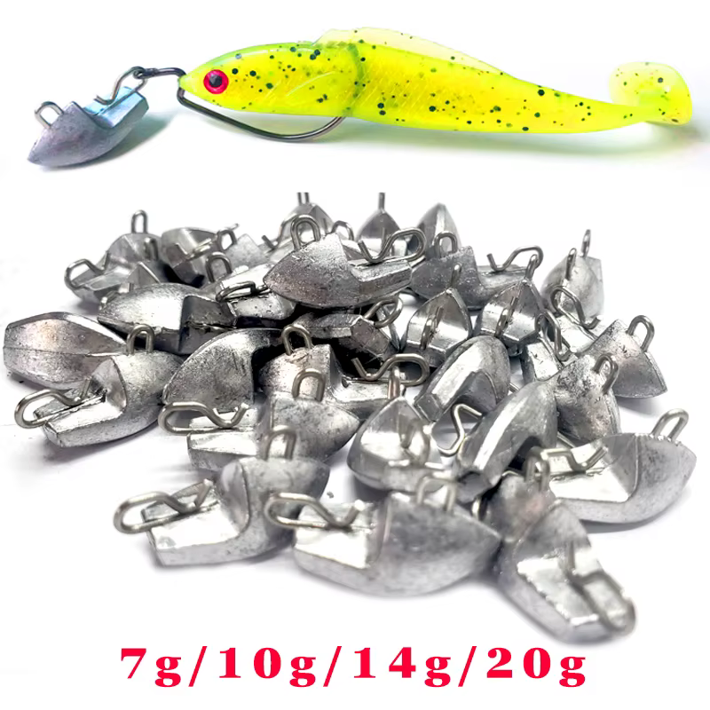 TAKEDO FD05 Plomo de Pesca con Anzuelo Gusano Tiro Gota - imagen 3