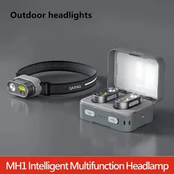 DUKA MH1 faro recargable LED portátil con sensor para pesca