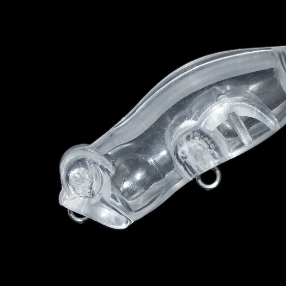 Countbass Popper blanco flotante sin pintar Wobbler rana para spinning - imagen 5