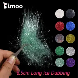 Bimoo fibras sintéticas hielo para atar moscas