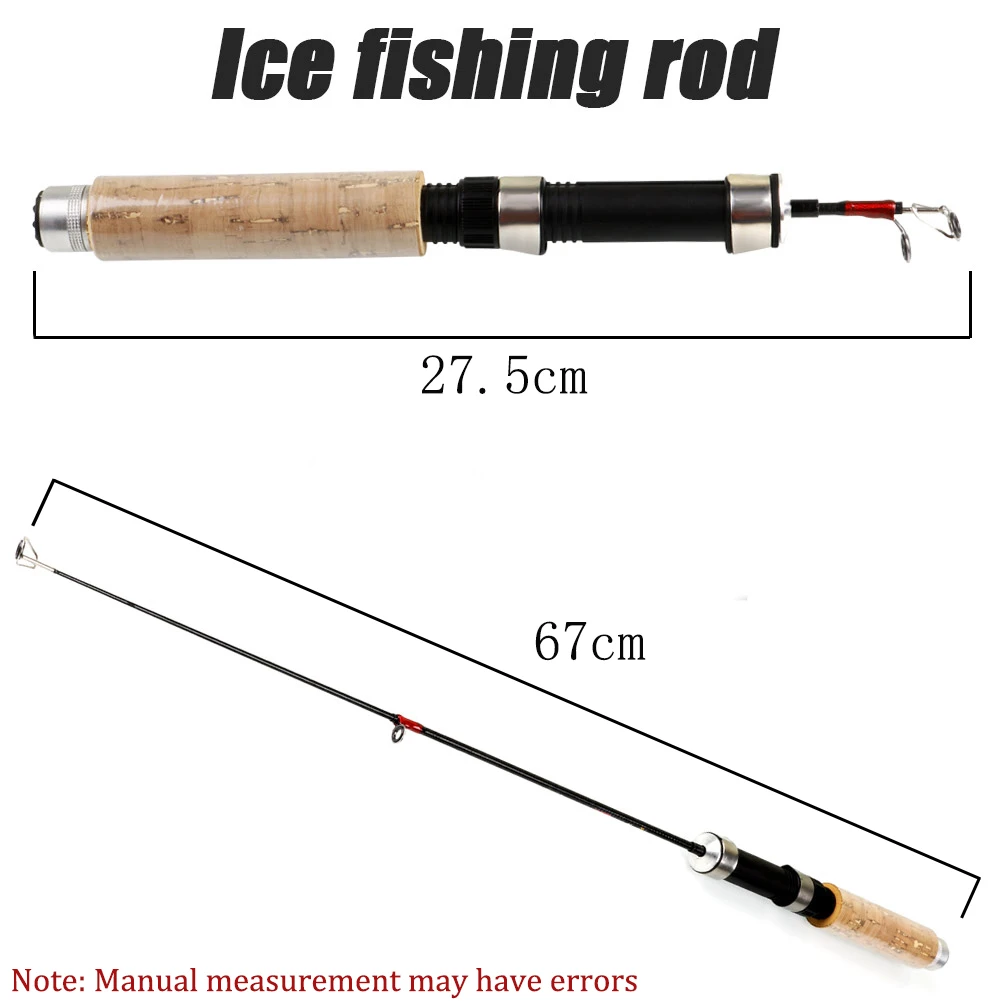 Caña de hielo ultraligera Sougayilang para pesca invernal - imagen 3