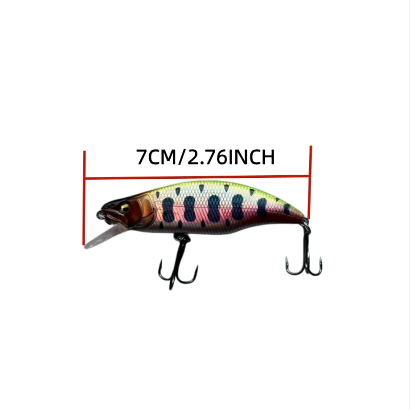 Megabass GH46 señuelo micro suspendido para trucha en río - imagen 4