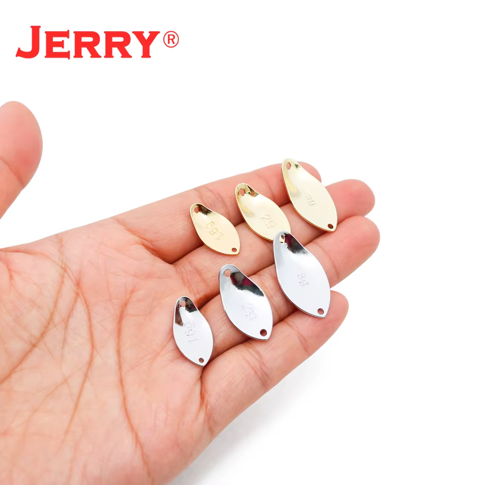 Jerry Yrout Cucharas parpadeantes de latón sin pintar - imagen 4