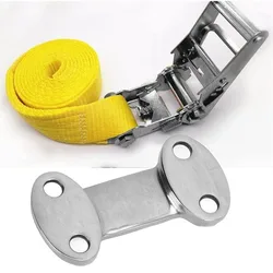 Placas de anclaje y herrajes de acero inoxidable para embarcaciones