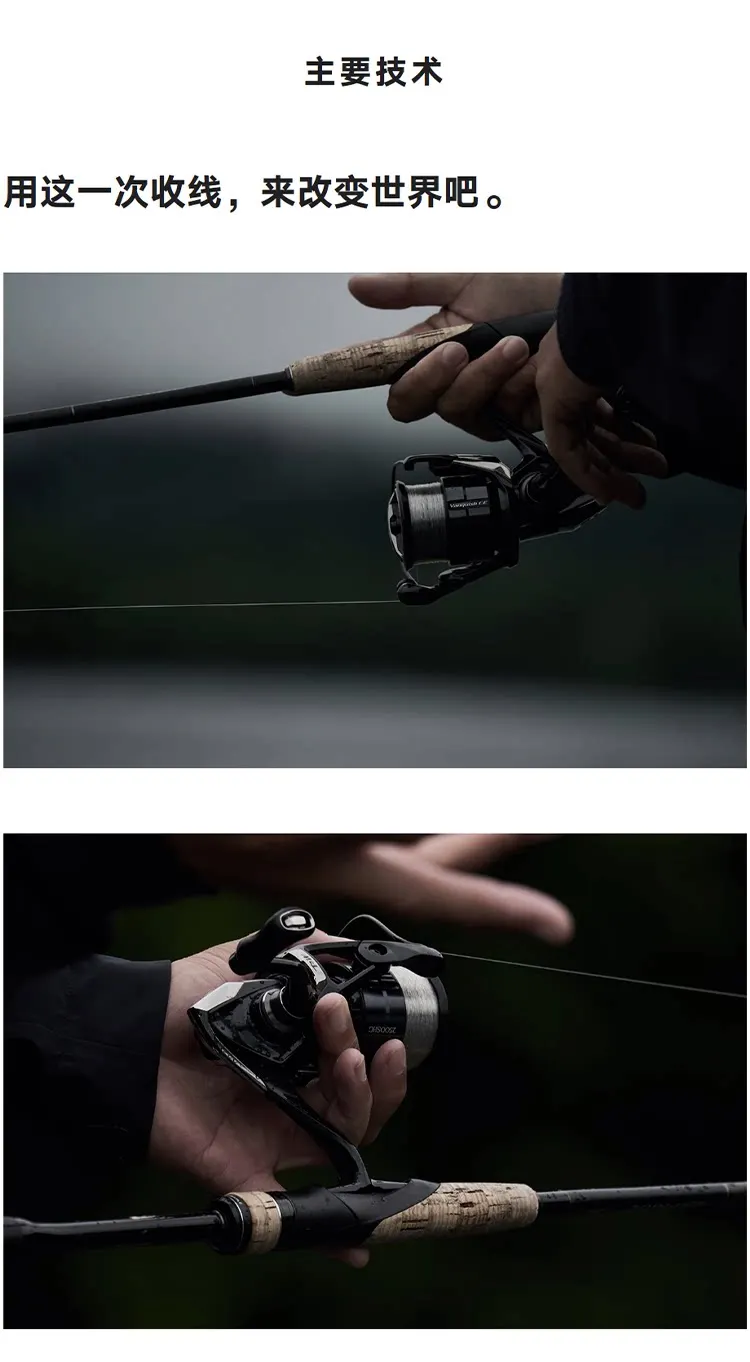 Carrete preparado para una nueva jornada de pesca