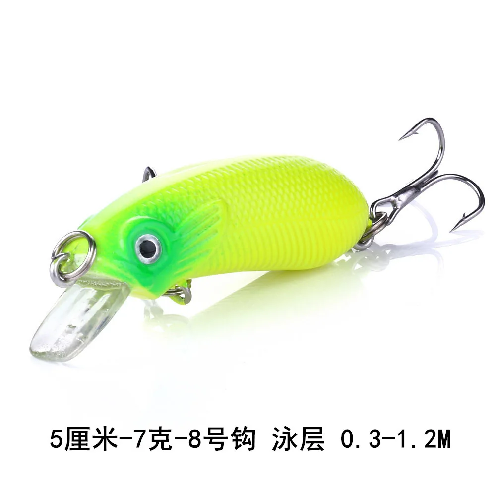 Mini crankbait cuadrado wobbler duro de inmersión para pesca - imagen 4