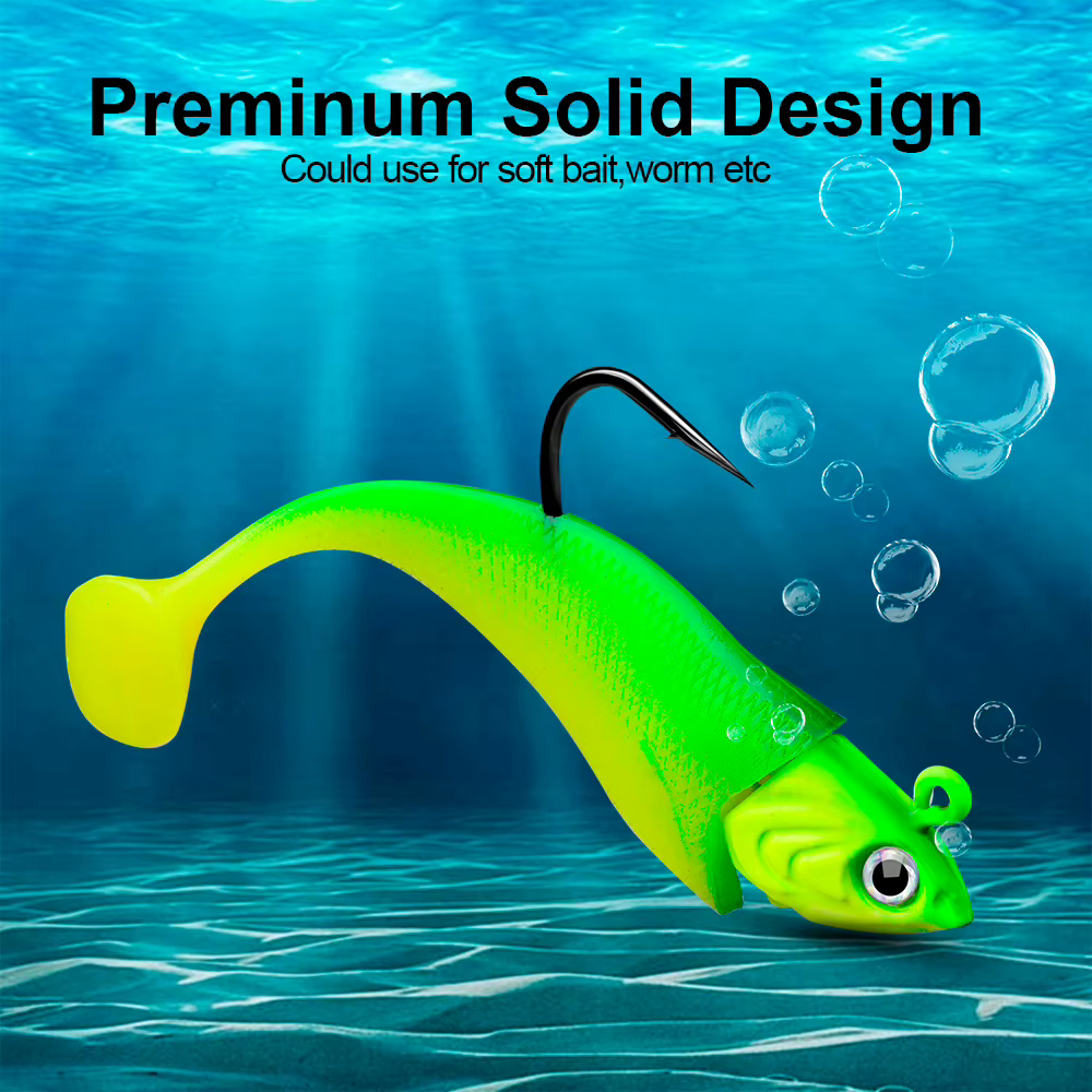 Plomos de Pesca con Ojos 3D y Cabeza Realista – 30-45G para agua salada - imagen 2