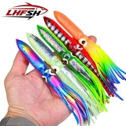 Señuelo para atún luminoso LHFSH con forma de calamar