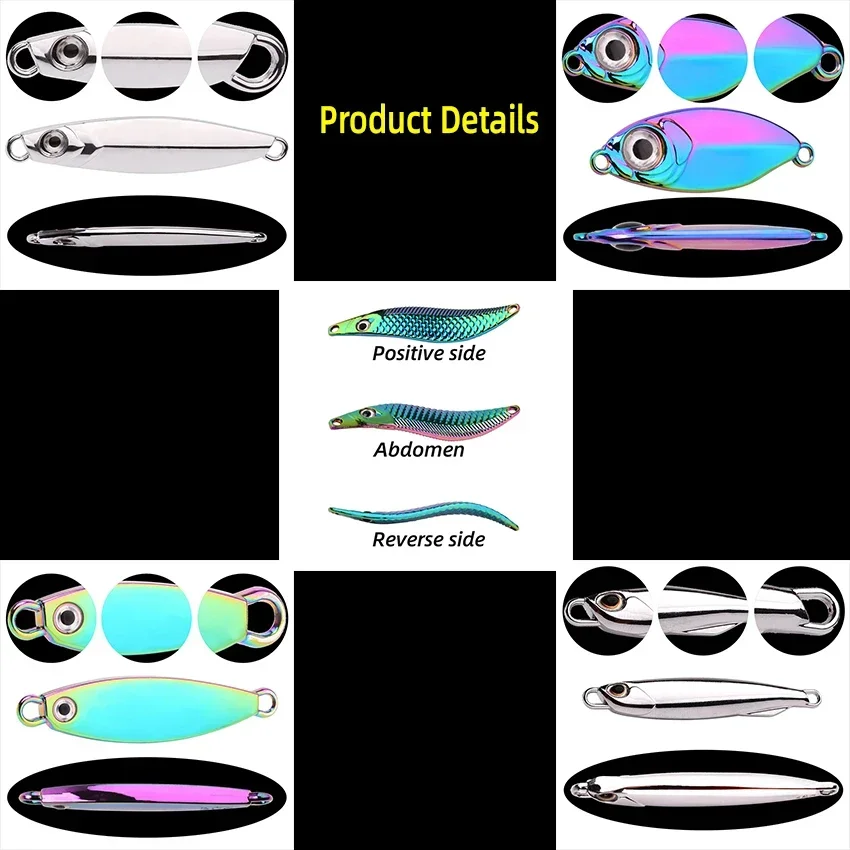Señuelos Metal Vib Hundimiento para Pesca en Mar - imagen 3