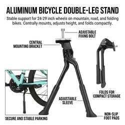 Soporte Vertical de Aluminio para Bicicleta MTB de 24 a 29 Pulgadas