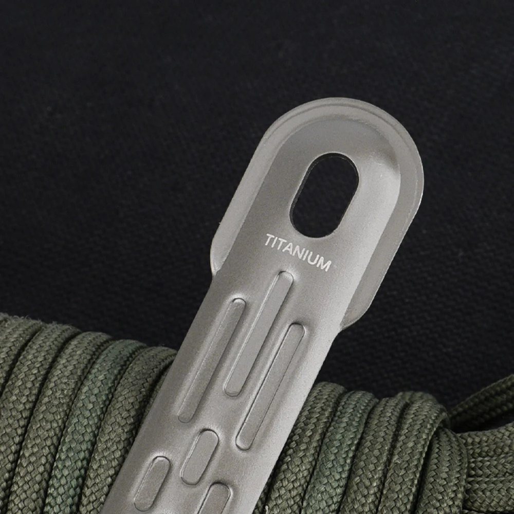 Cuchara de titanio para pesca camping senderismo y cenas al aire libre - imagen 3