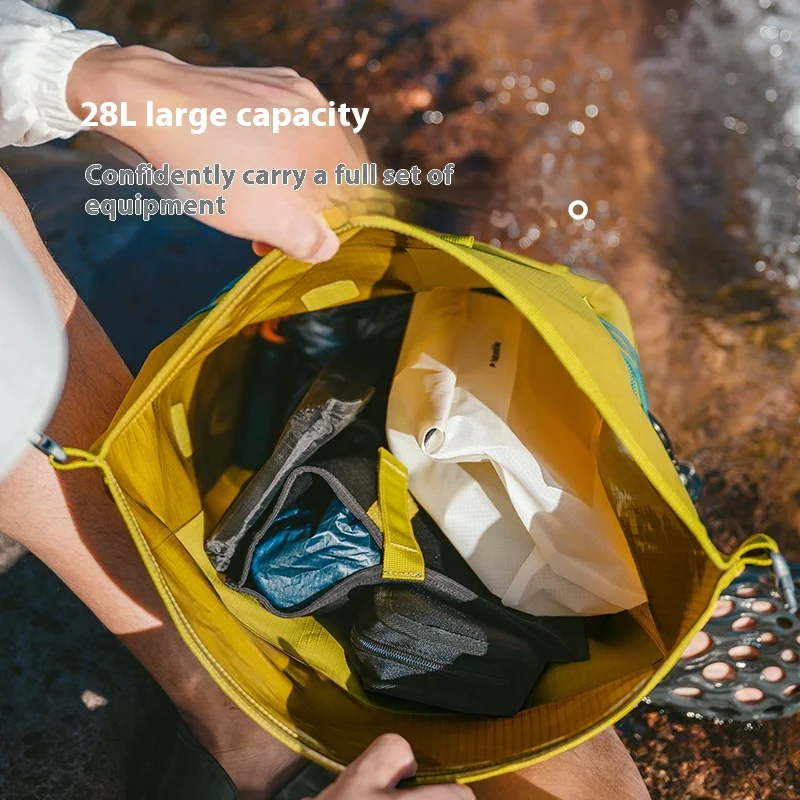 Mochila impermeable ligera No Ke para río, rafting y senderismo