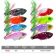 Señuelo crankbait sin labios hundido con vibración VIB para hielo - imagen 3