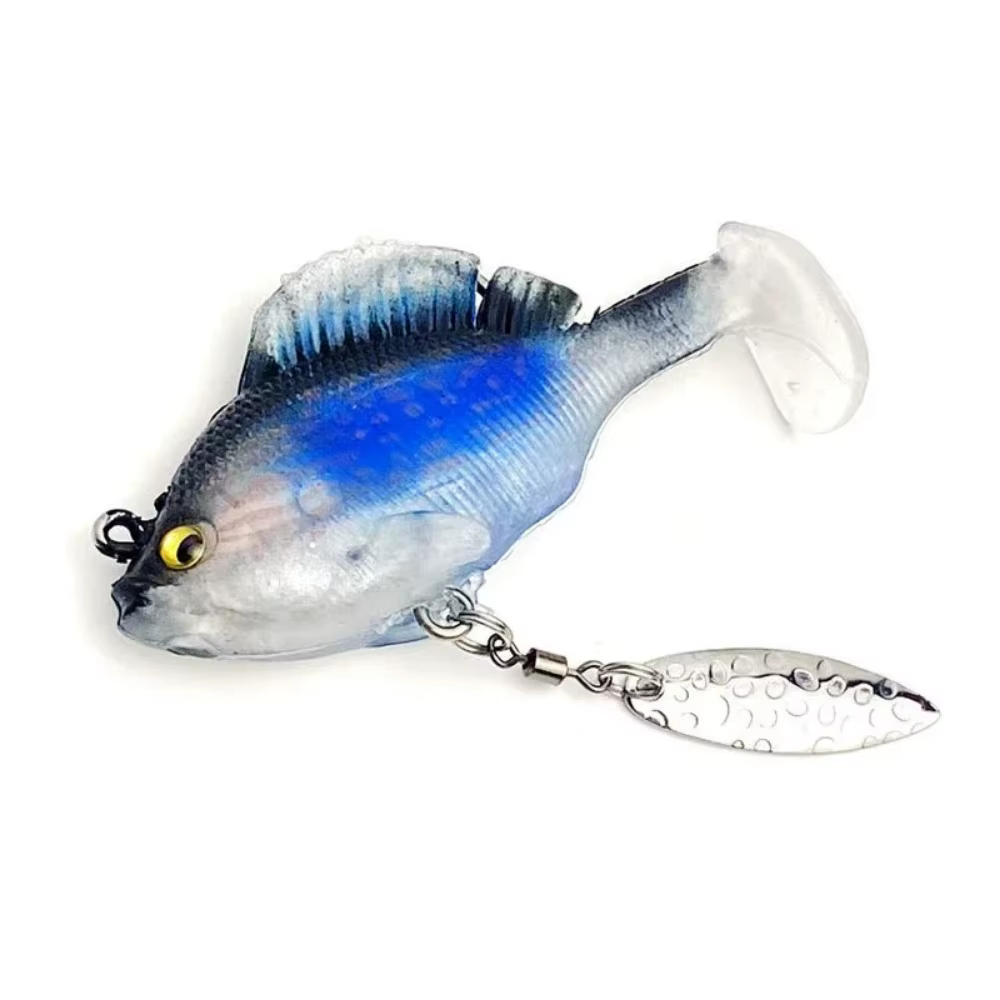 Swimbait Lubina 6cm Cola Paleta 10-14g para agua salada - imagen 2