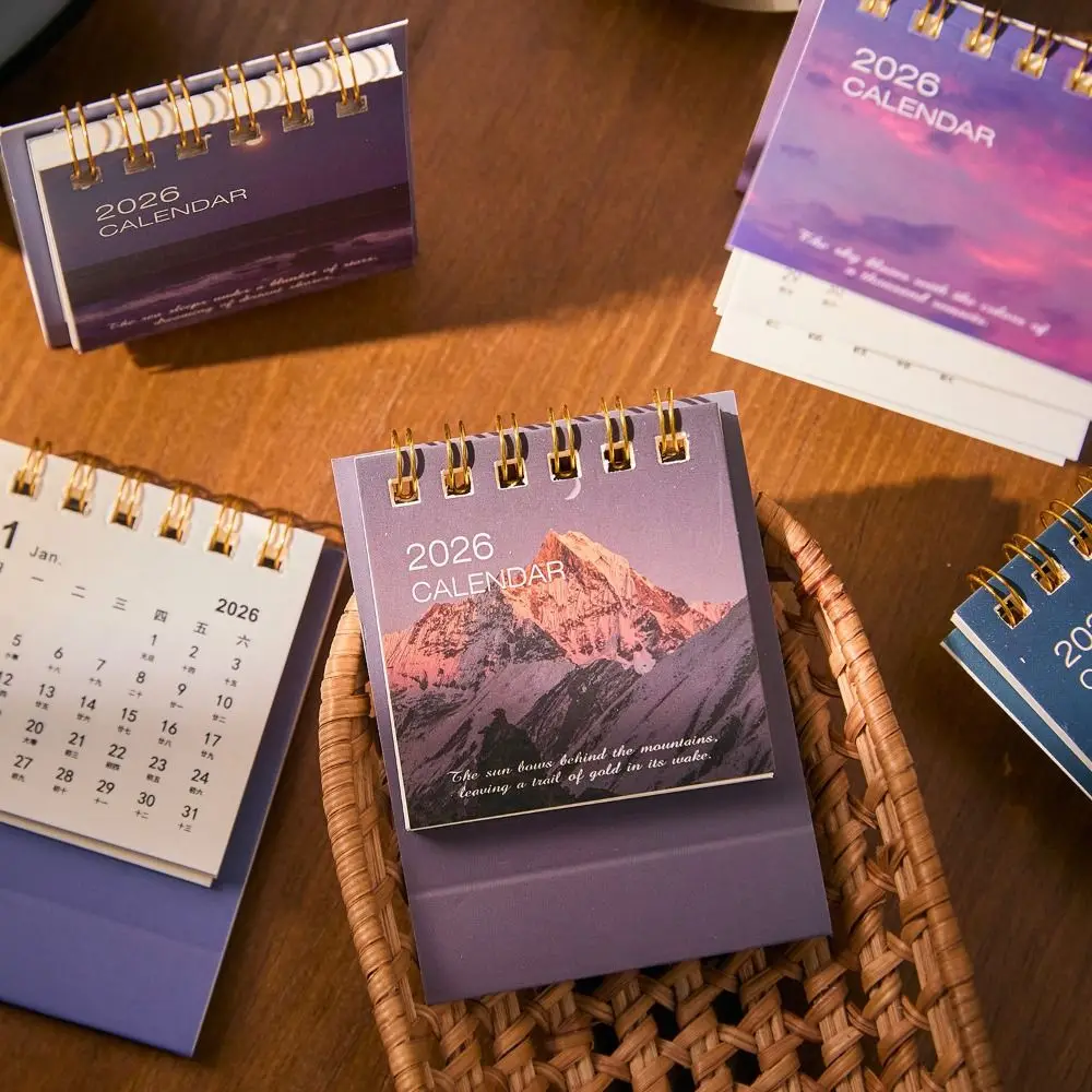 Calendario de escritorio 2026 con lista de tareas y planificador - imagen 5