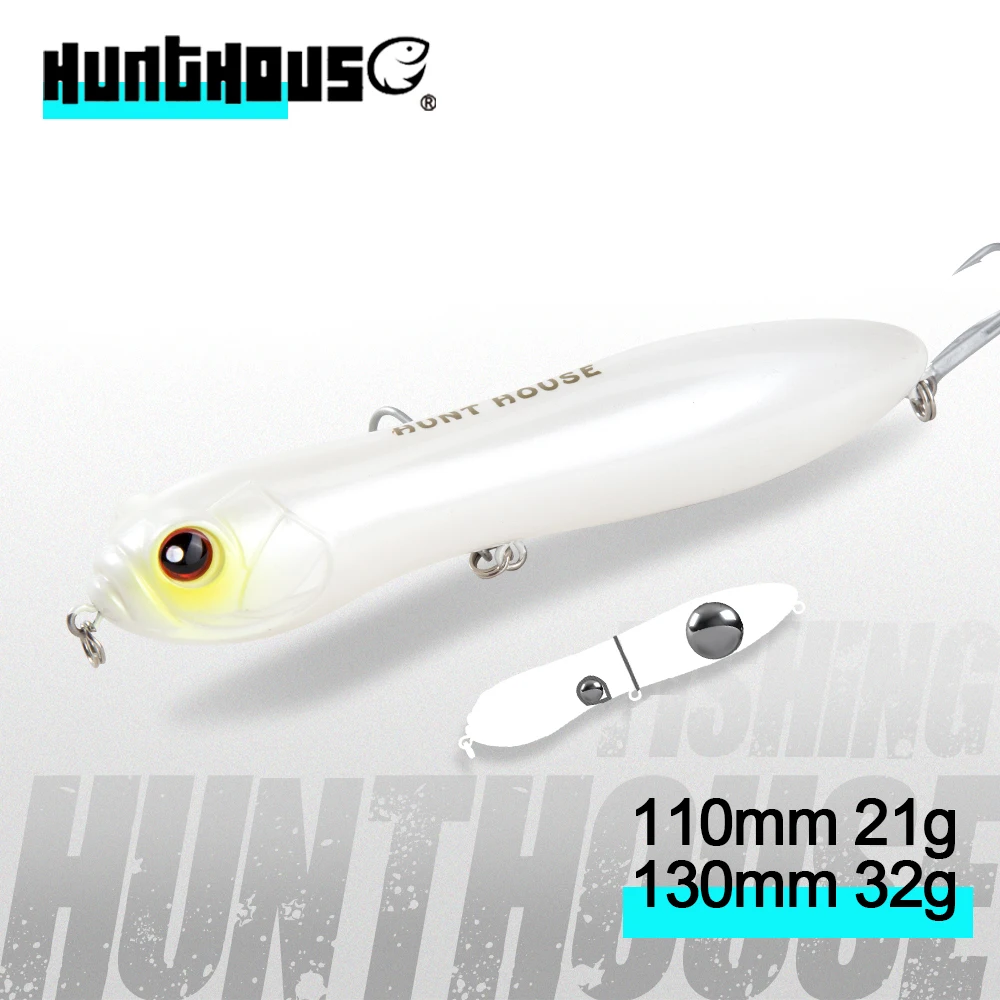 HuntHouse Crazy Surface Tractor – Stickbait sonoro para lubina