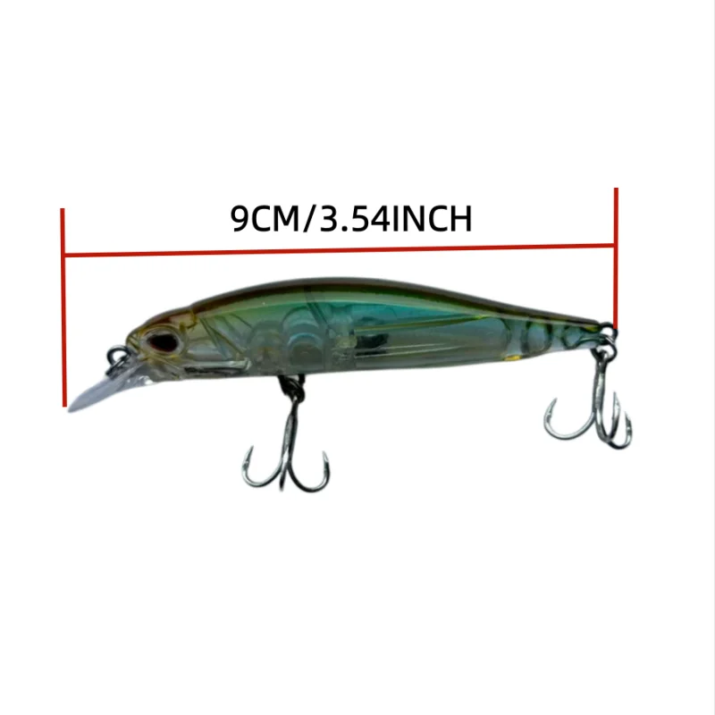 Señuelo flotante DUO Mino Pout minnow de capa superficial para pesca - imagen 3