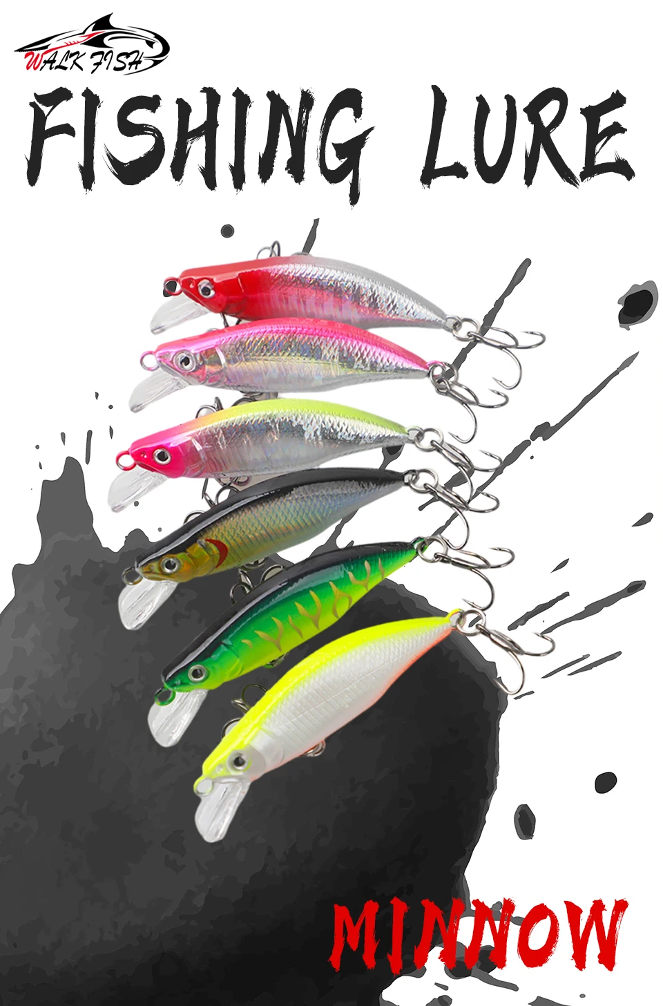 WALK FISH coulant minnow 5 cm