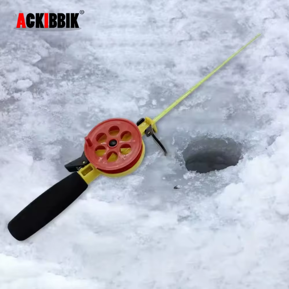 Combo Caña de Hielo Ackibbik – Mini para Trucha y Perca - imagen 4