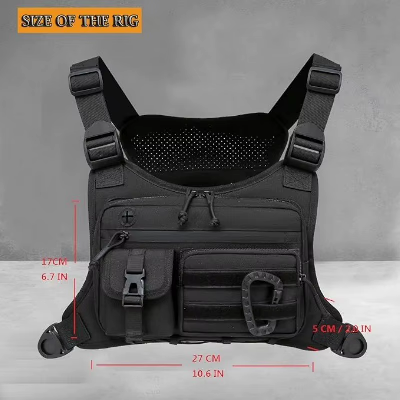 Chaleco táctico multifuncional hombre caza camping viajes - imagen 2