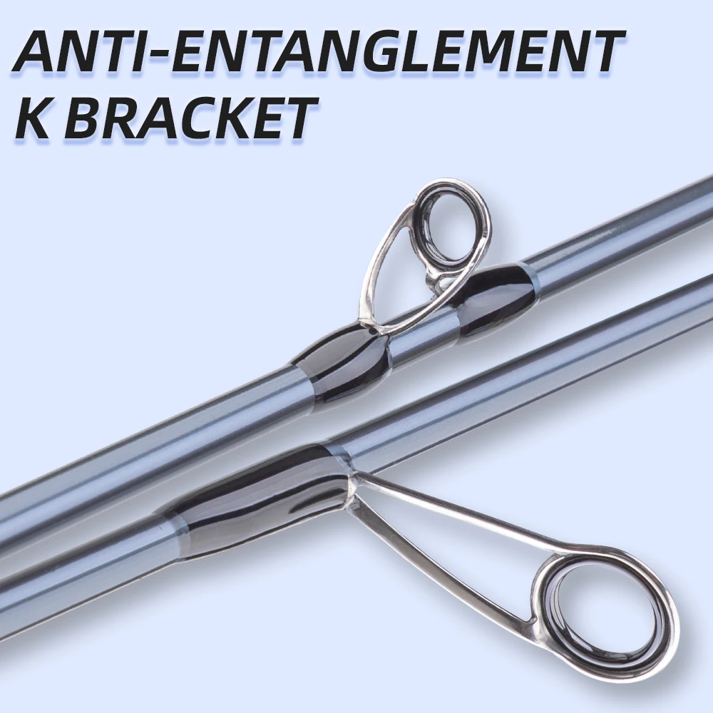 FishingFan Caña ultraligera Solid Tip con rattle y mango cónico LS Light - imagen 5