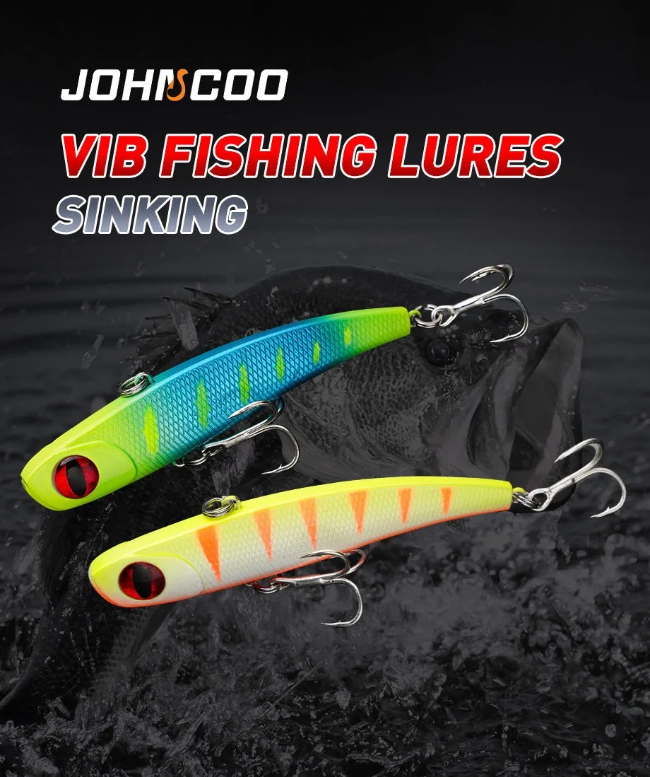 Señuelo hard bait con ojos 3D y cuerpo vibrante