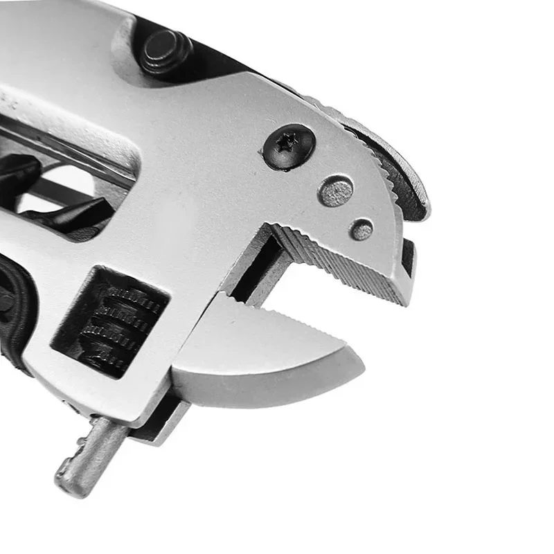 Alicates plegables multifunción para camping con llave inglesa - imagen 4