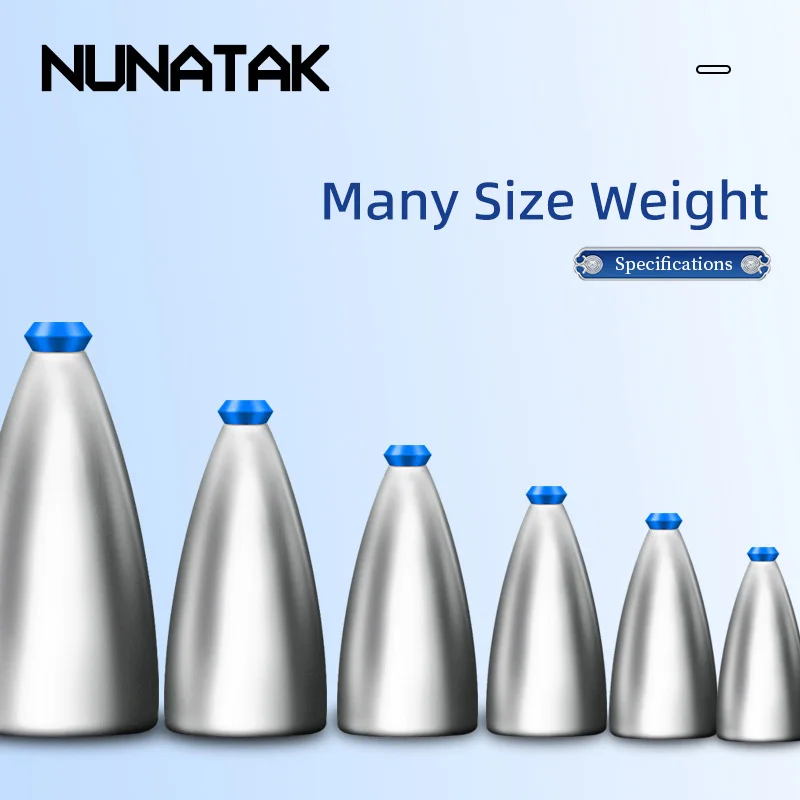 Plomos Huecos Nuntak para Spinning – Peso ligero de 3-20g - imagen 5