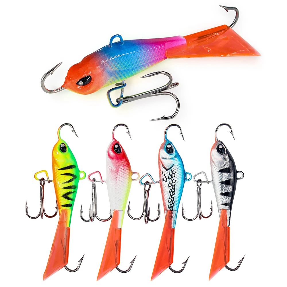 Ice Jig Vib Balancer metálico 3D para lucio, carpas y swimbaits - imagen 3