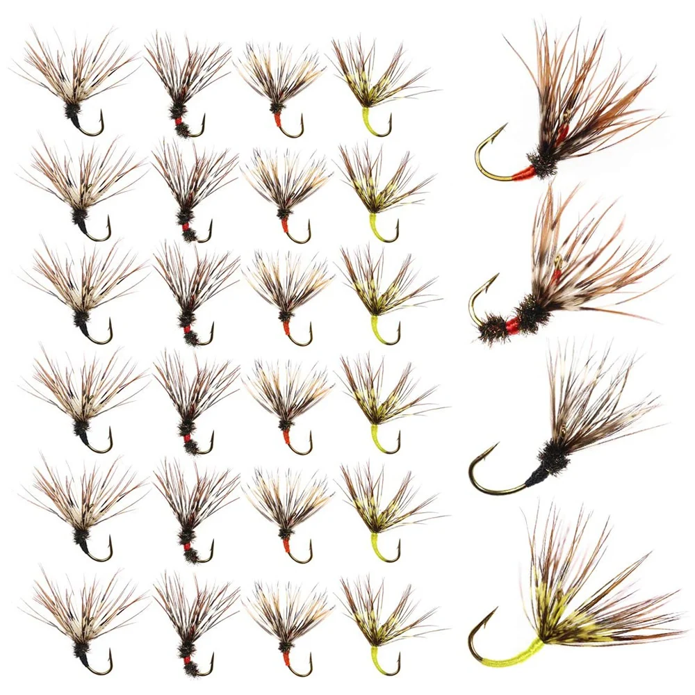 Vtwins Tenkara Sakasa Kebari: moscas de trucha en caja impermeable - imagen 4