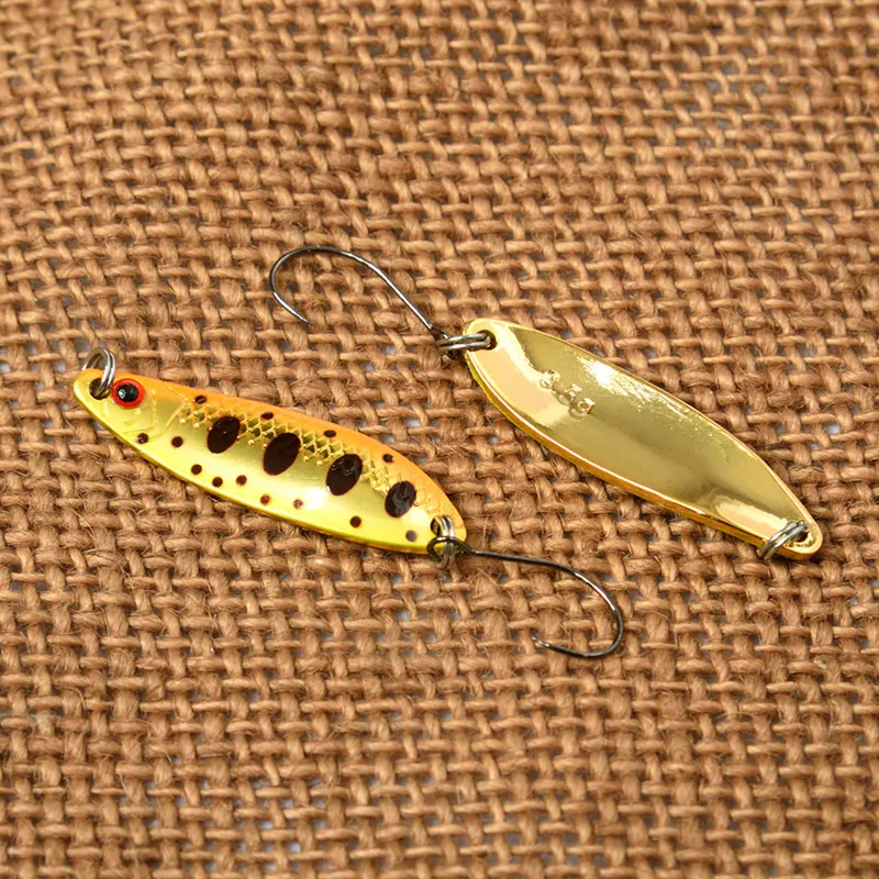 Señuelos tipo cuchara AJLURES para agua dulce