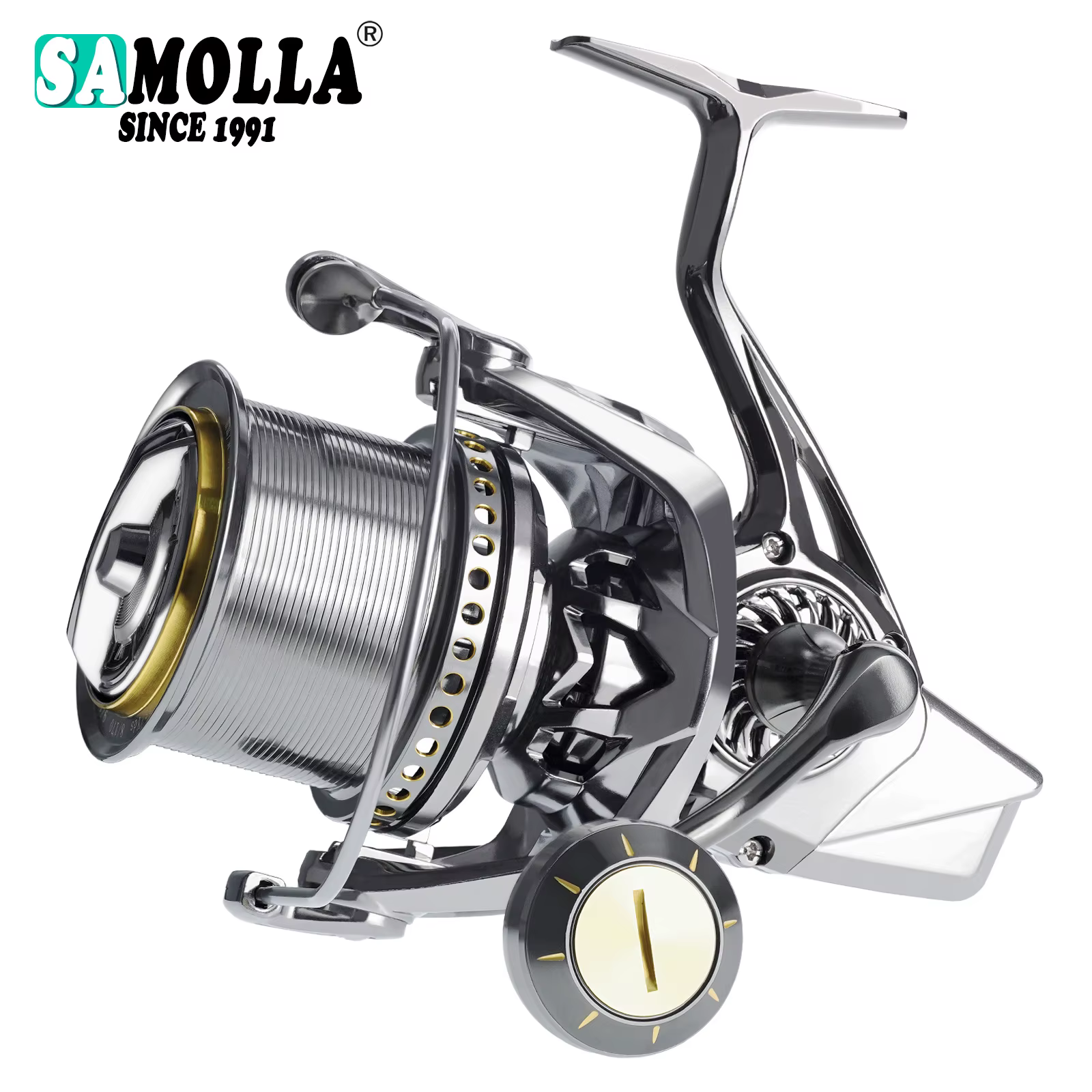 Carrete Spinning Agua Salada 25KG – 11 rodamientos para lubina - imagen 3