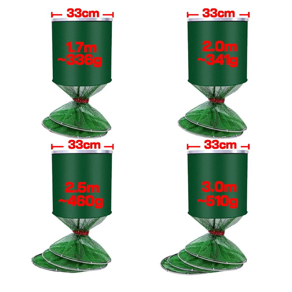 Cesta de pesca en acero inoxidable para mantener peces vivos - imagen 5