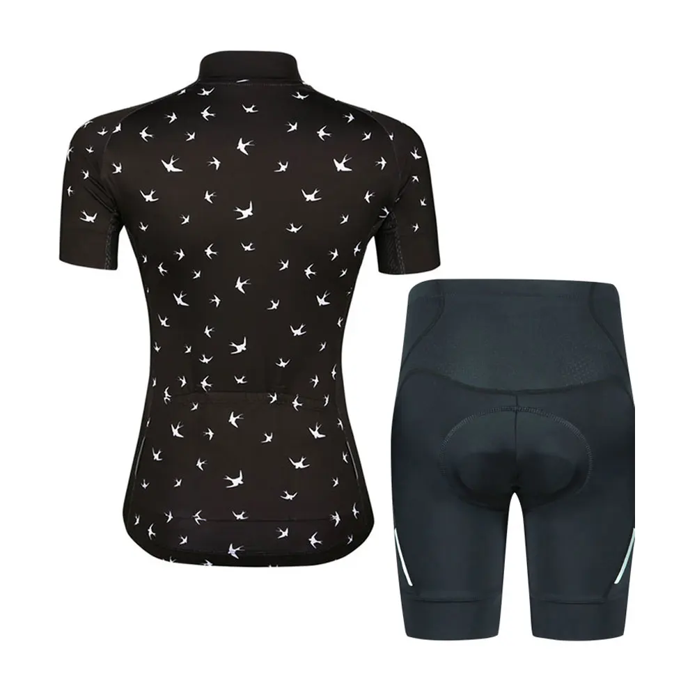 Maillot ciclismo manga corta con culotte y badana 3D - imagen 3