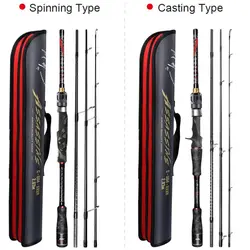 Caña de Viaje Histar Assassins 4 Tramos – Spinning y Casting