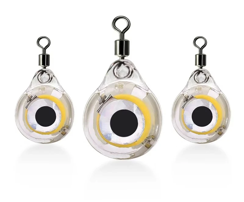 Luz LED mini en forma de ojo para pesca nocturna