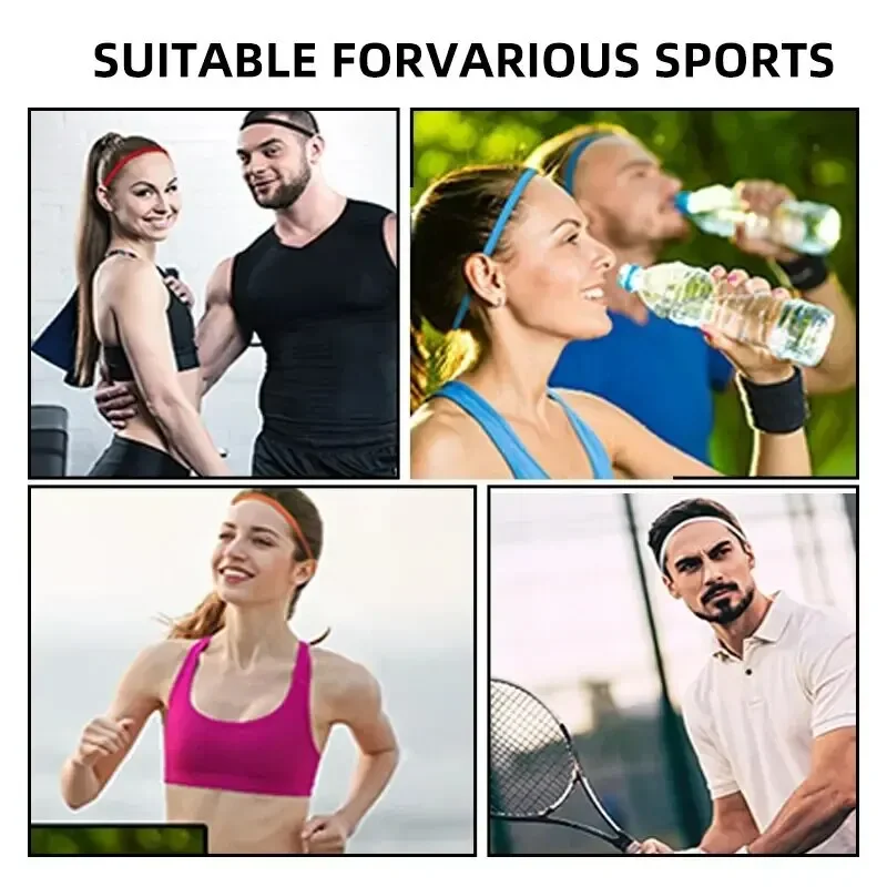 Diadema antideslizante unisex para deportes