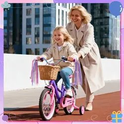Borlas Brillantes para Bicicleta – Par de Cintas Coloridas y Ligeras