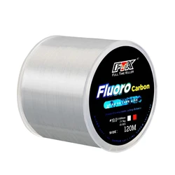 Línea de pesca fluorocarbono – Nailon con tratamiento de carbono