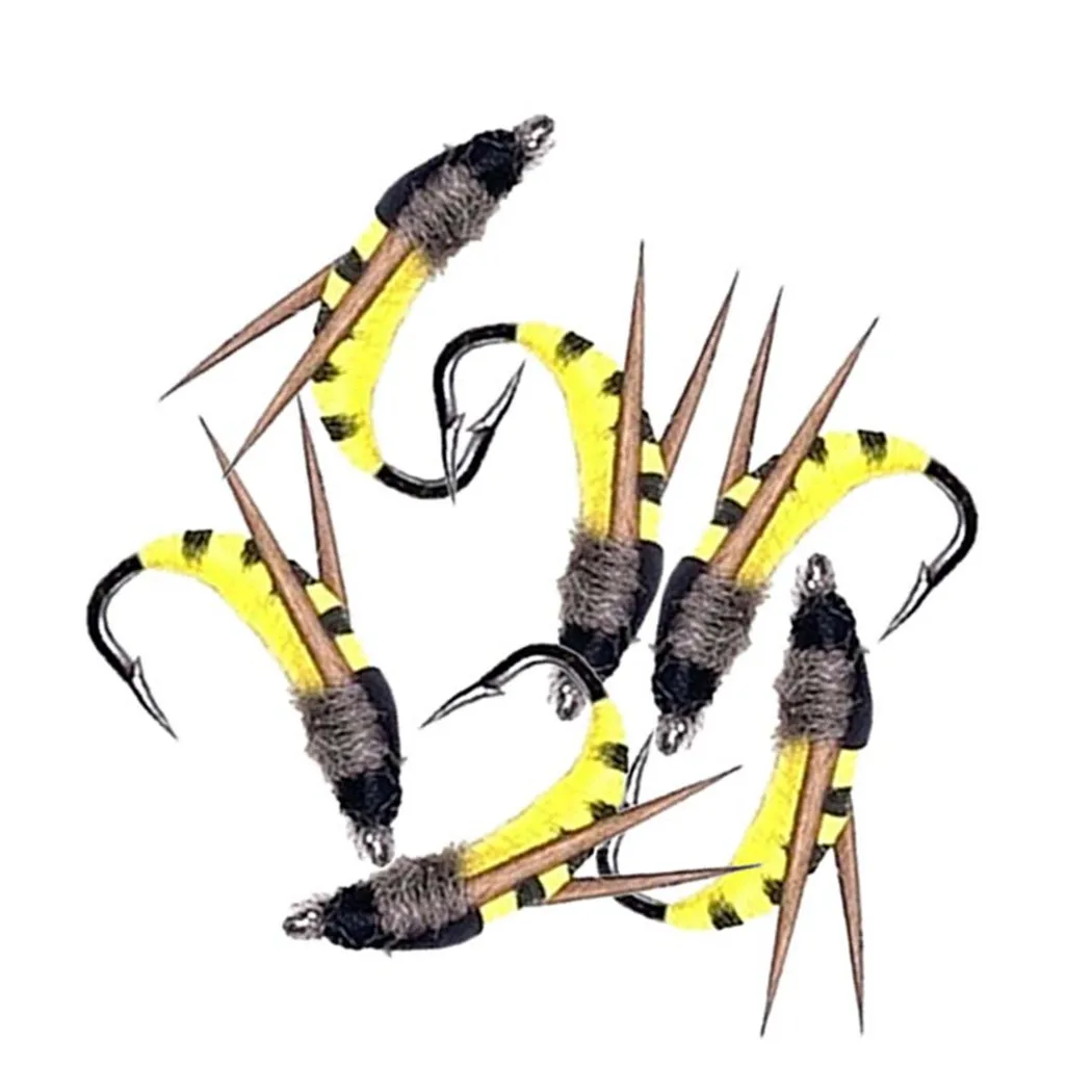 Moscas artificiales biónicas para lubina y trucha, señuelo insectos - imagen 5
