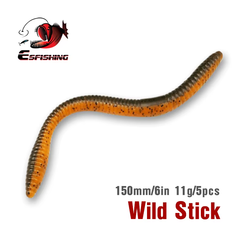 Vinilo perfumado Kesfishing 155mm – Cebón de silicona con sales - imagen 4