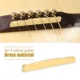 Sillín de guitarra acústica en latón dorado – fácil instalación - imagen 2