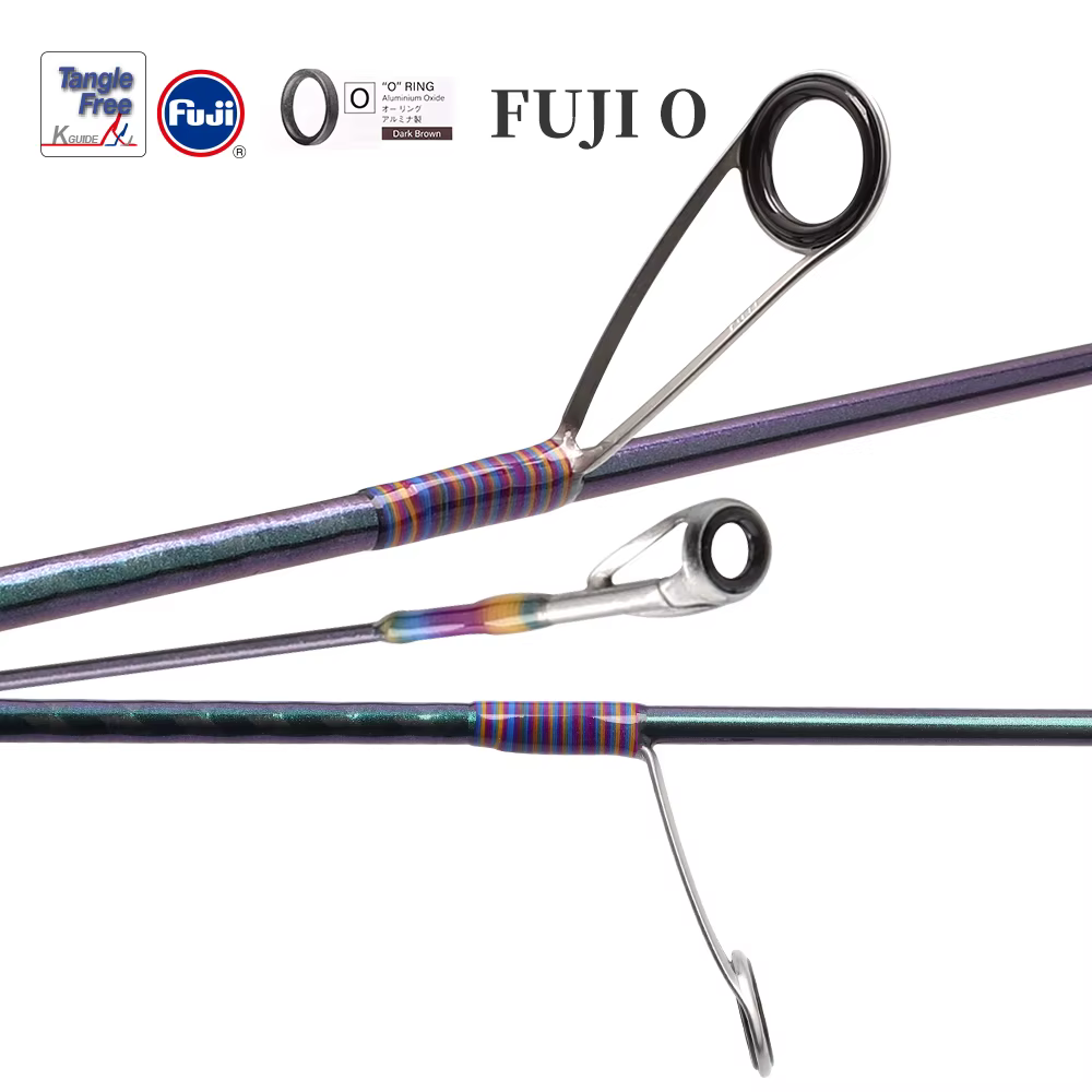 FISHINGFANS RANCY FUJI Guide UL caña ultraligera de punta sólida - imagen 2