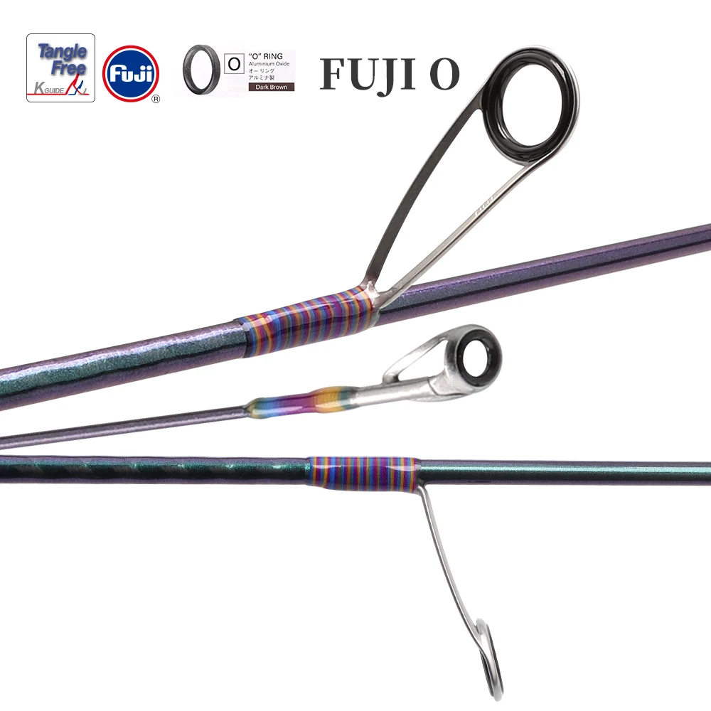 FISHINGFANS RANCY FUJI Guide UL caña ultraligera de punta sólida - imagen 2